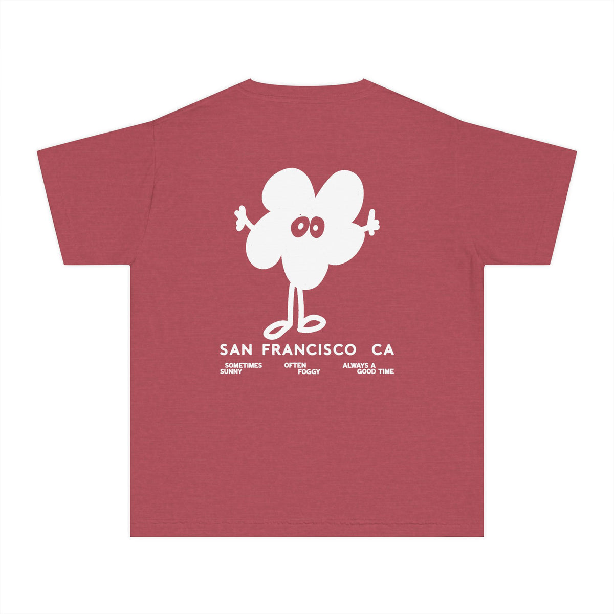 Certified Fog Snob Guy | Youth Tee | Sometimes Sunny, Often Foggy
