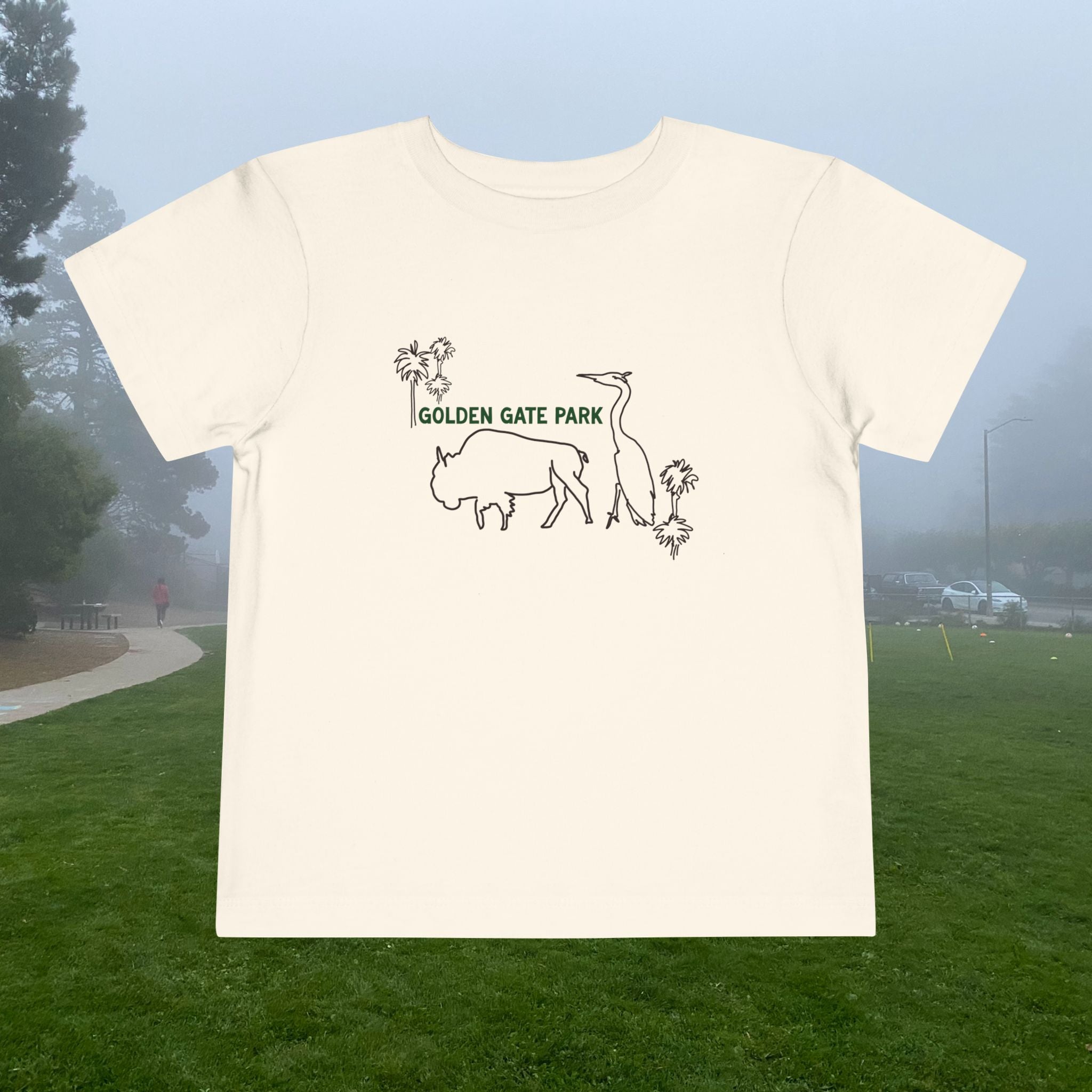 Cotton Toddler Tee | Golden Gate Friends