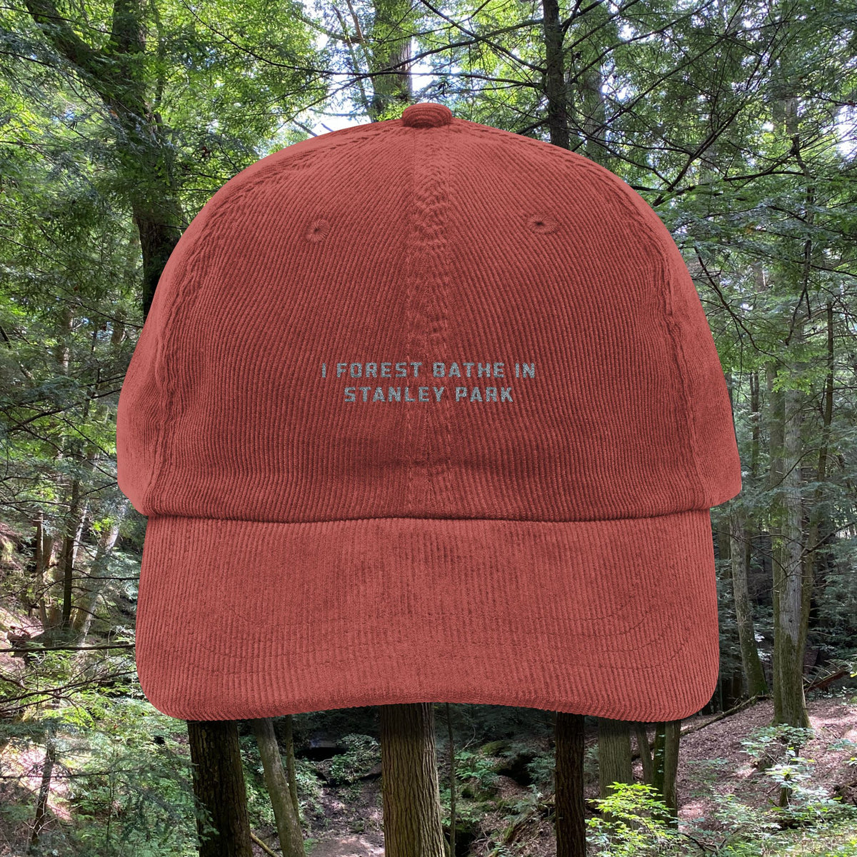 Stanley Park, Vancouver, Canada | Forest Bathing | Corduroy Hat