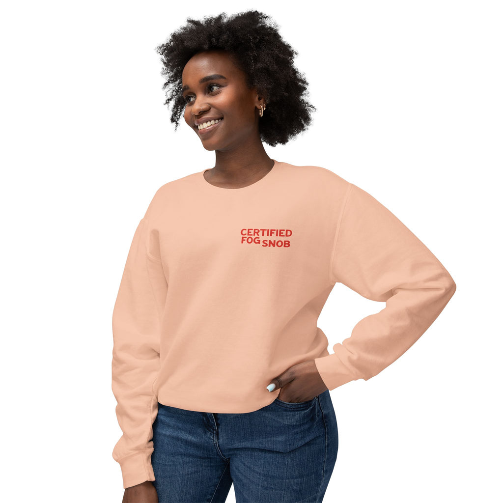 The Sunset | Adult Unisex Cotton Crew Sweatshirt | Certified Fog Snob