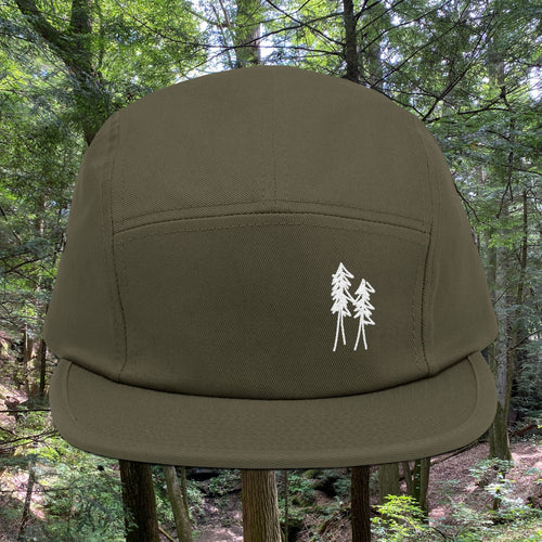 Certified Fog Snob | Embroidered Cotton Hat | Redwood Trees