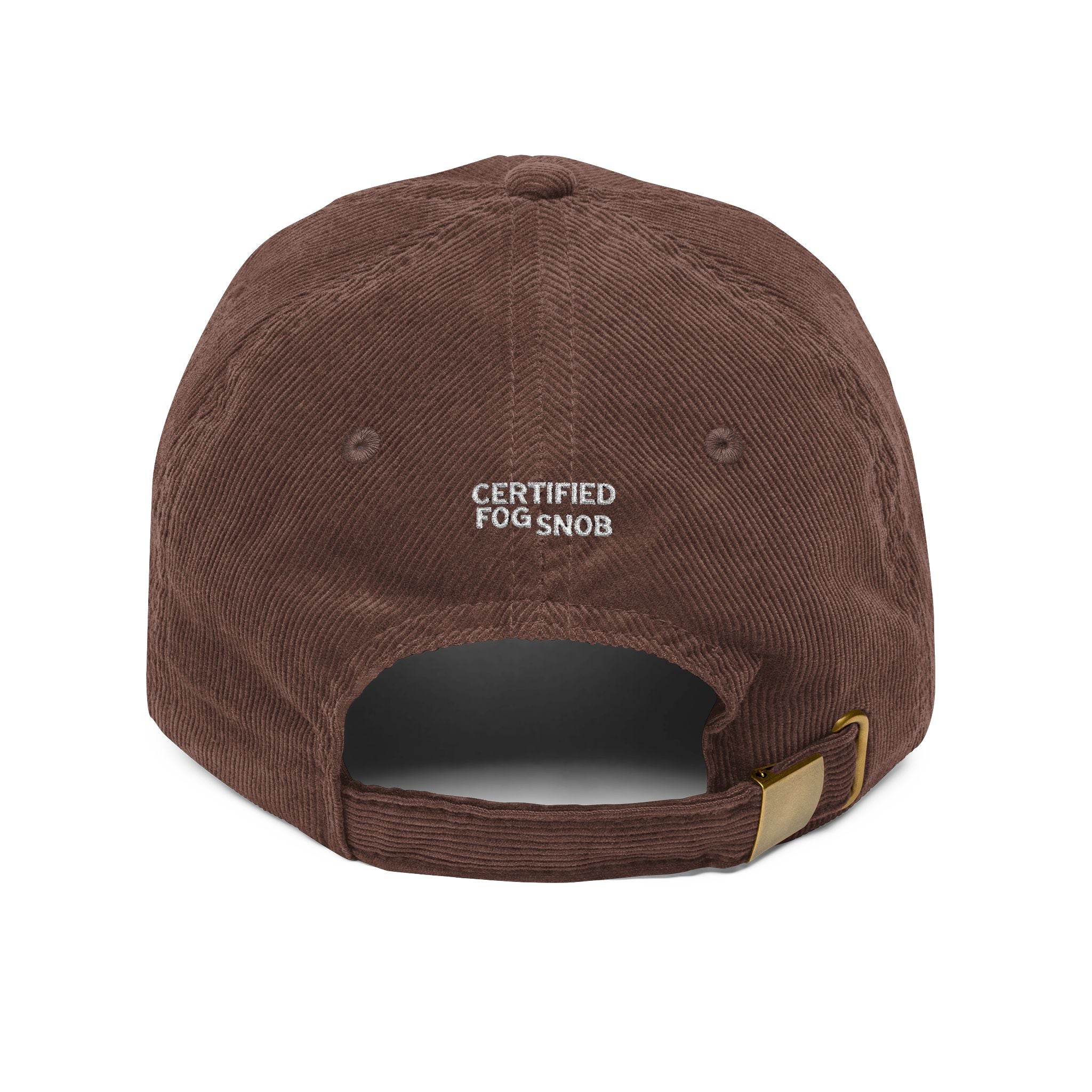 Big Sur | Corduroy Embroidered Hat | "I Forest Bathe in Big Sur"