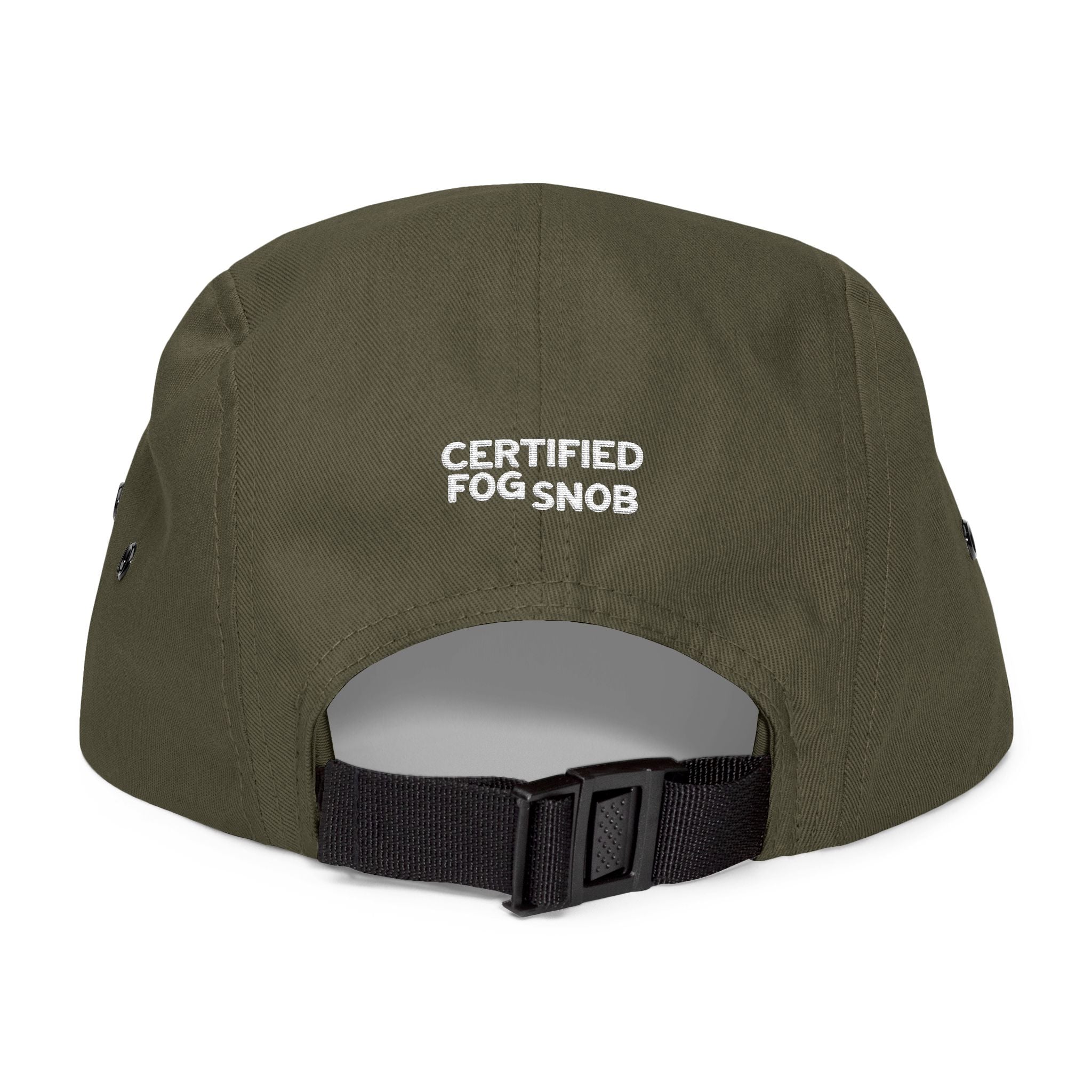 Certified Fog Snob | Embroidered Cotton Hat | Cypress Trees