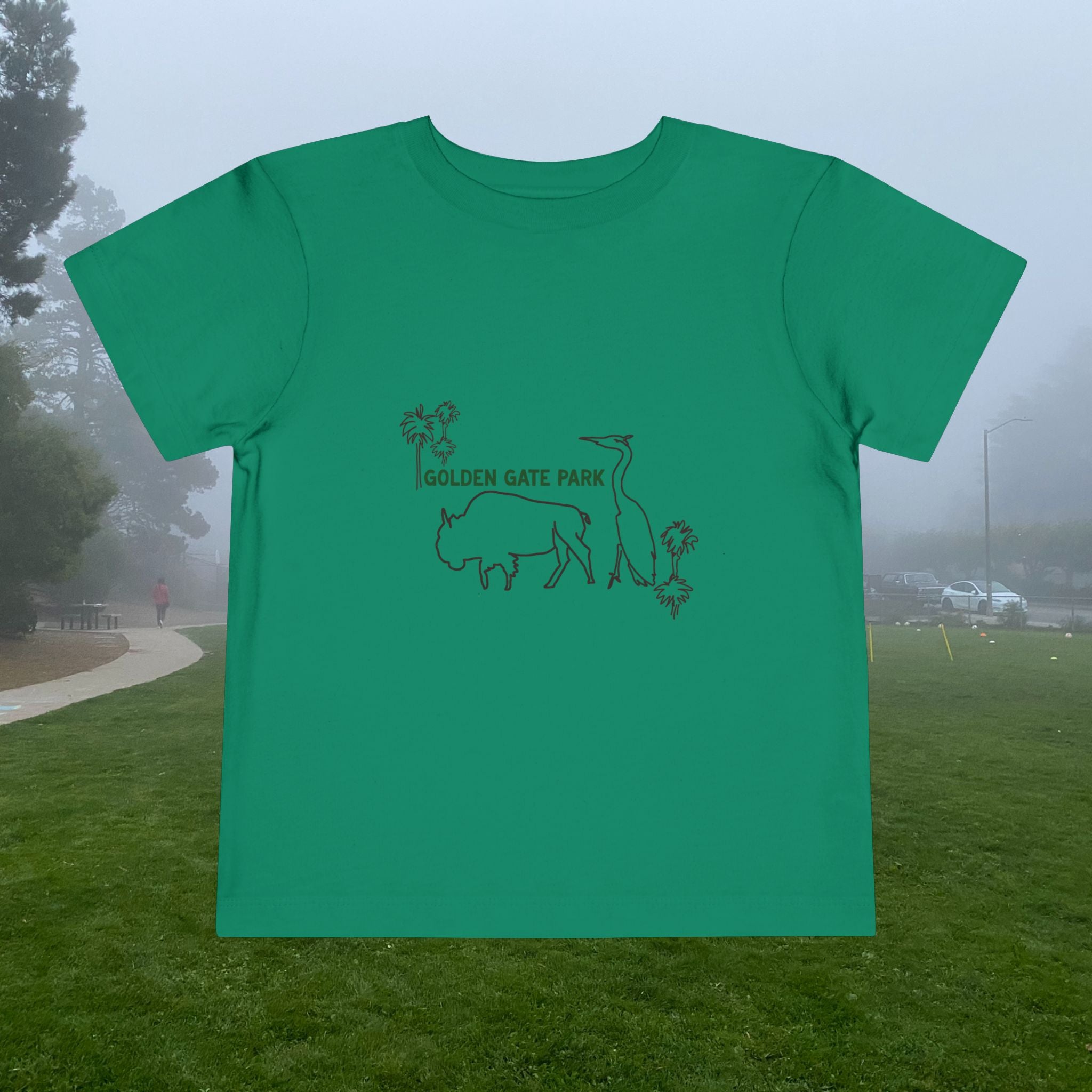 Cotton Toddler Tee | Golden Gate Friends