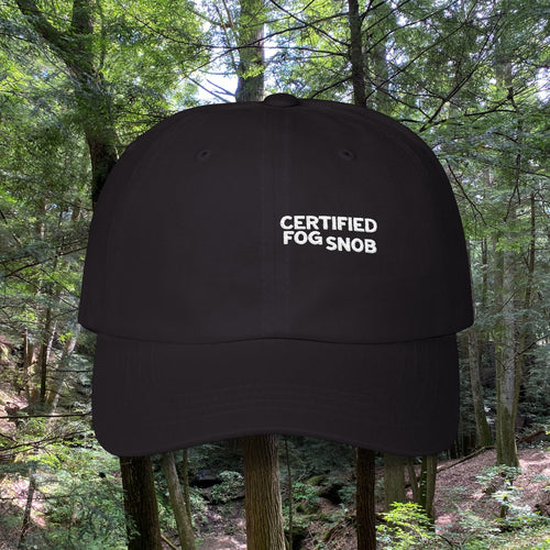 Certified Fog Snob | Embroidered Cotton Classic Cap