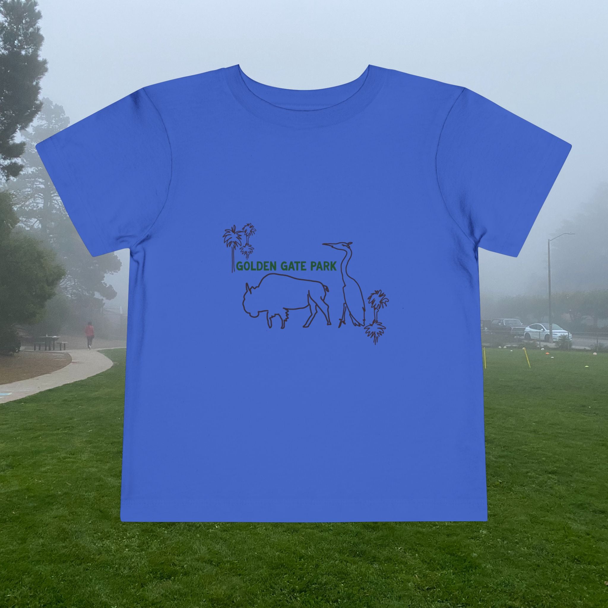 Cotton Toddler Tee | Golden Gate Friends