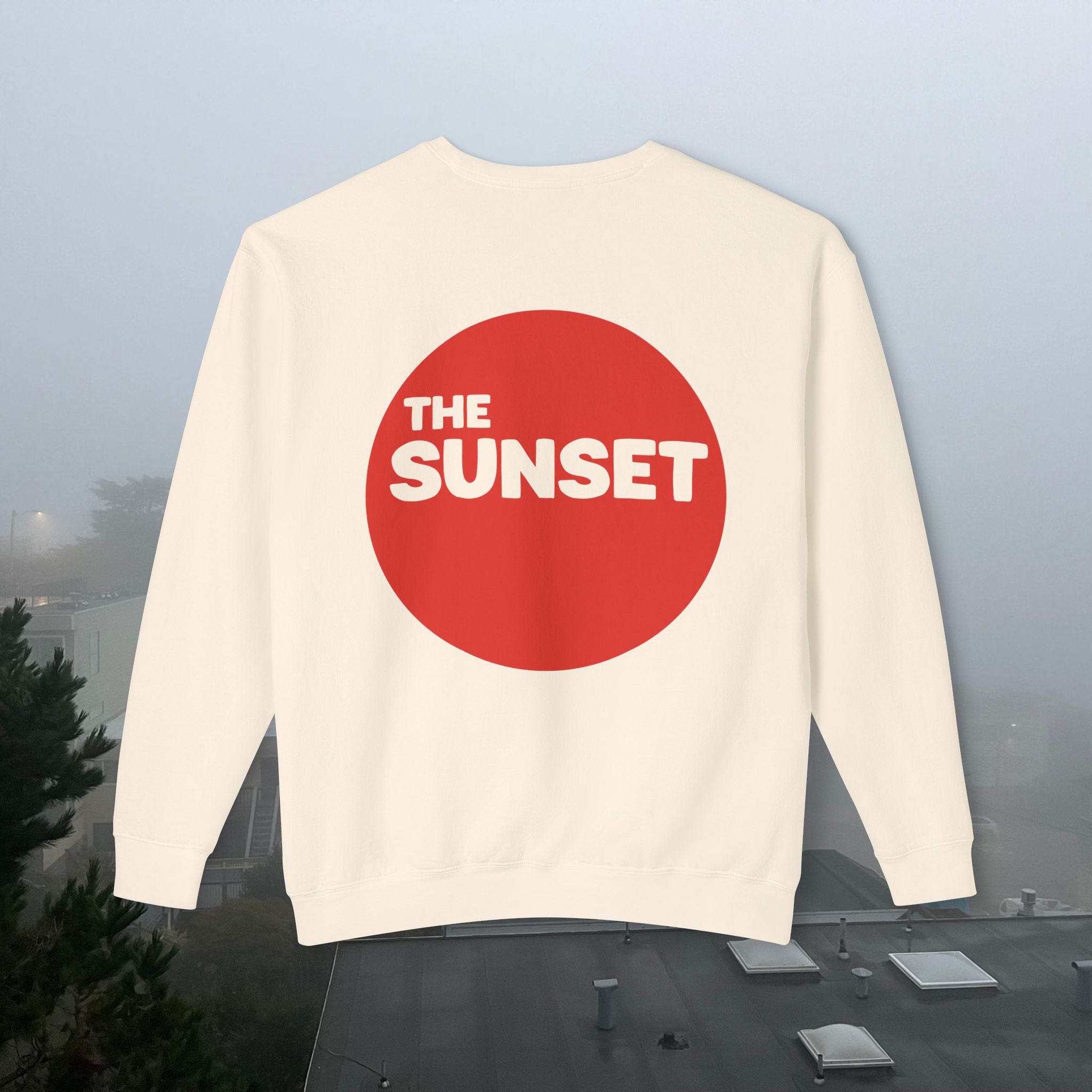 The Sunset | Adult Unisex Cotton Crew Sweatshirt | Certified Fog Snob