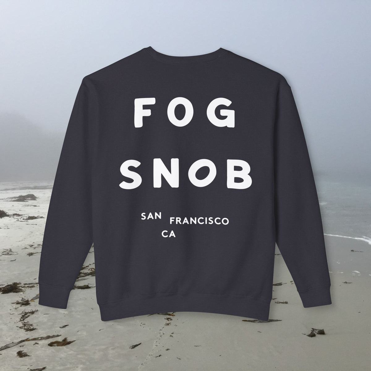 Fog Snob | Unisex Adult Cotton Crewneck Sweatshirt