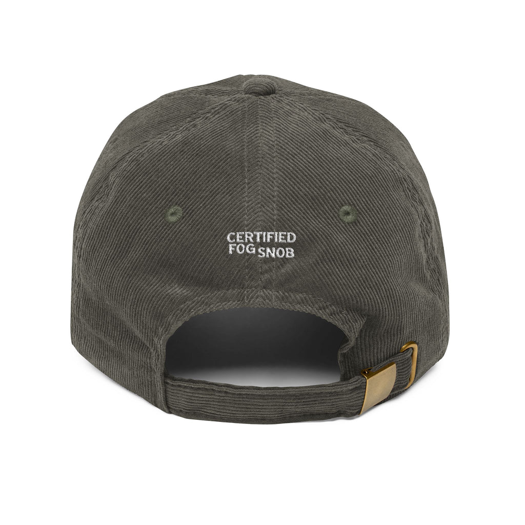 Big Sur | Corduroy Embroidered Hat | "I Forest Bathe in Big Sur"