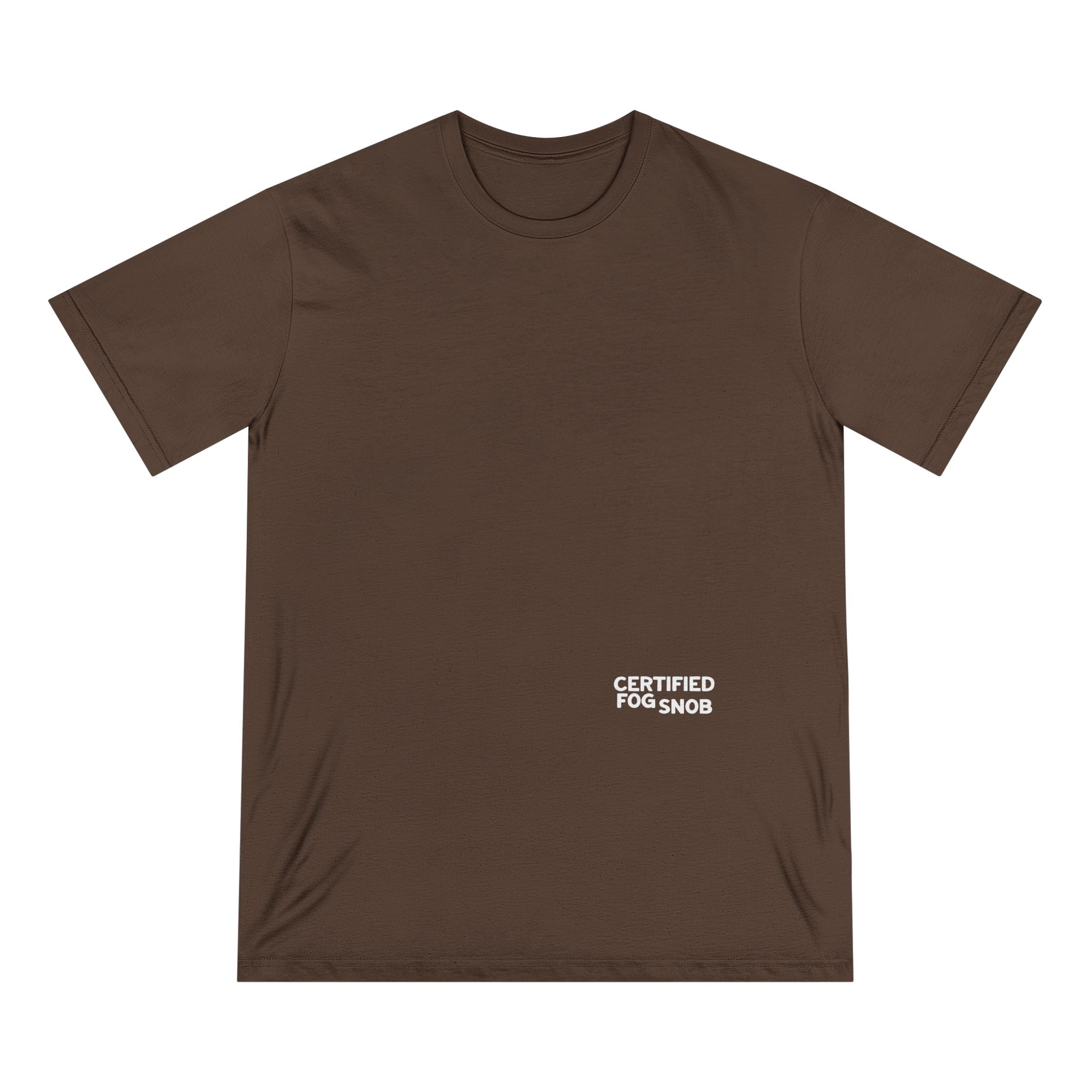 Certified Fog Snob | Unisex Organic Cotton T-Shirt | San Francisco Fog Graphic Tee