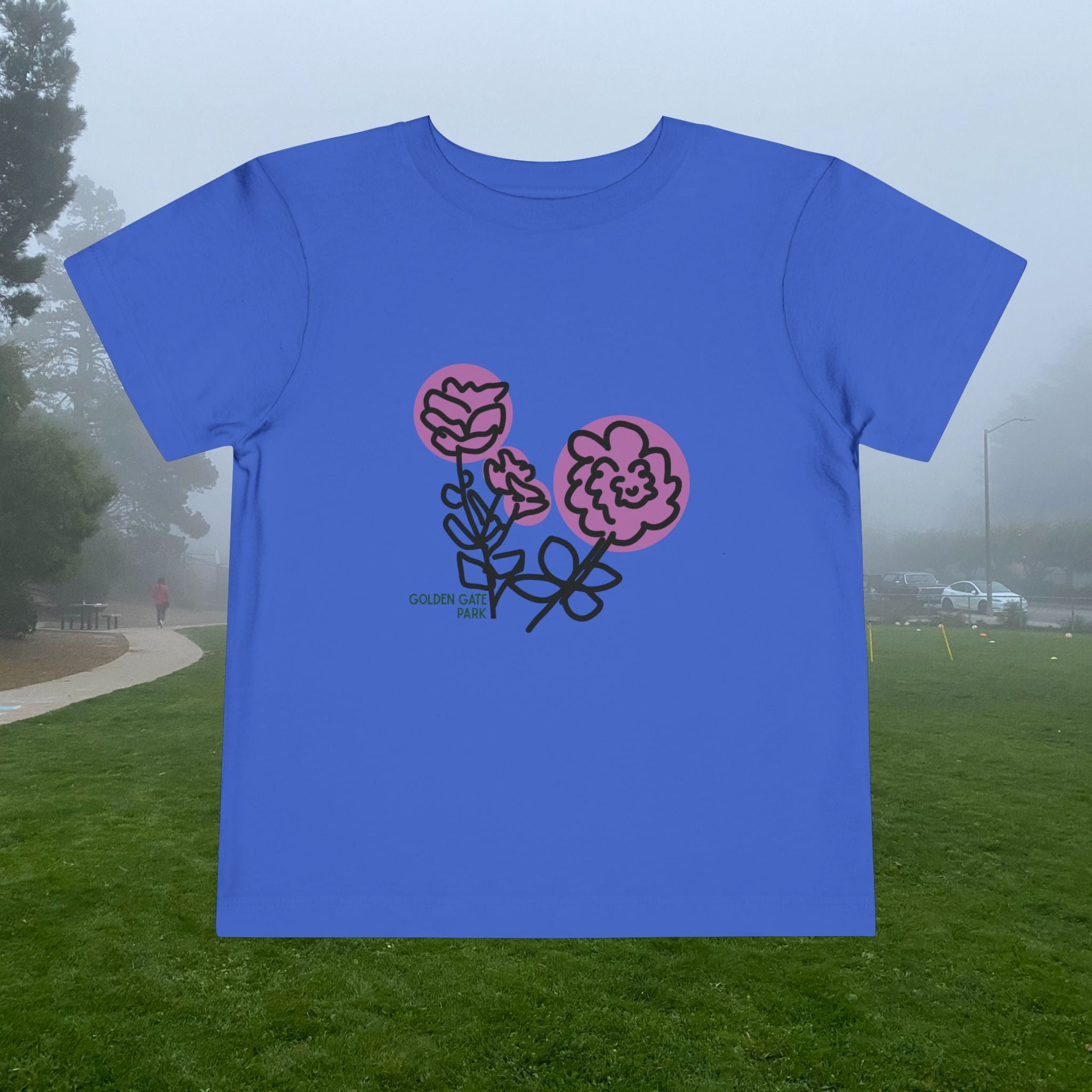 Golden Gate Park | Toddler Tee | Peony Floral
