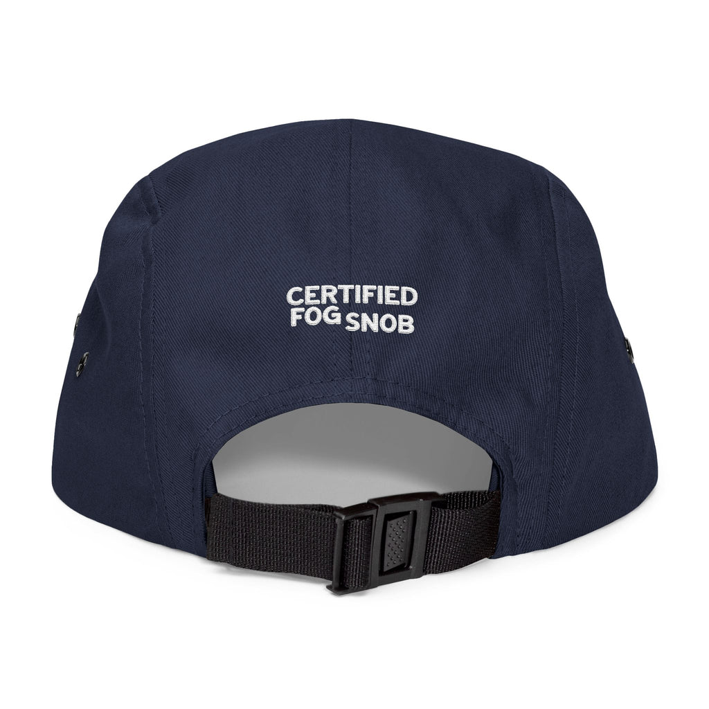 Certified Fog Snob | Adult Embroidered Cotton Hat | Palm Trees