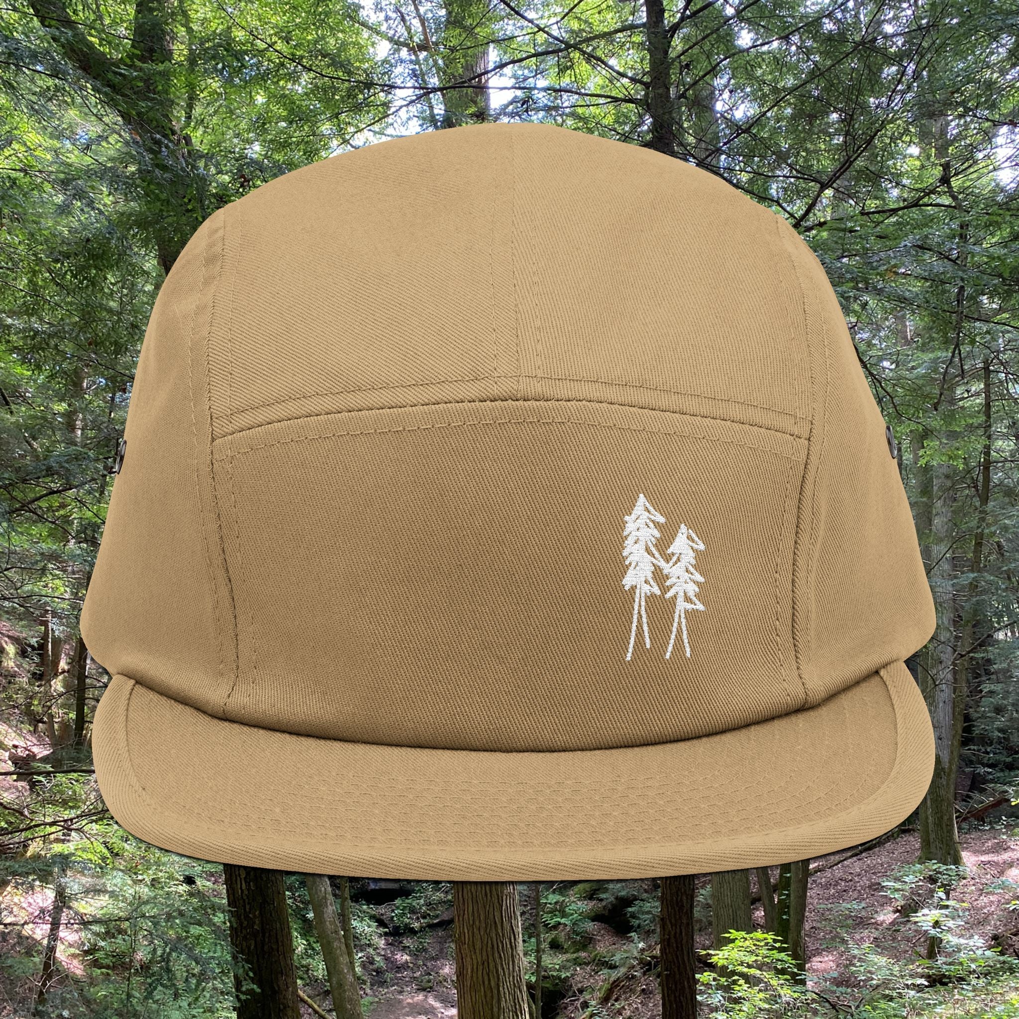 Certified Fog Snob | Embroidered Cotton Hat | Redwood Trees