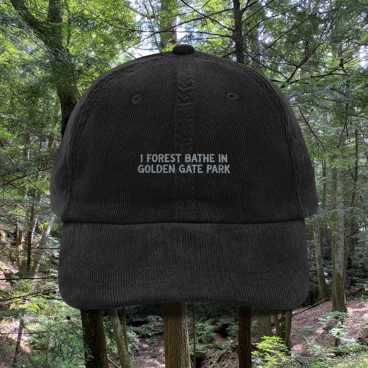 Golden Gate San Francisco | Forest Bathing | Corduroy Hat