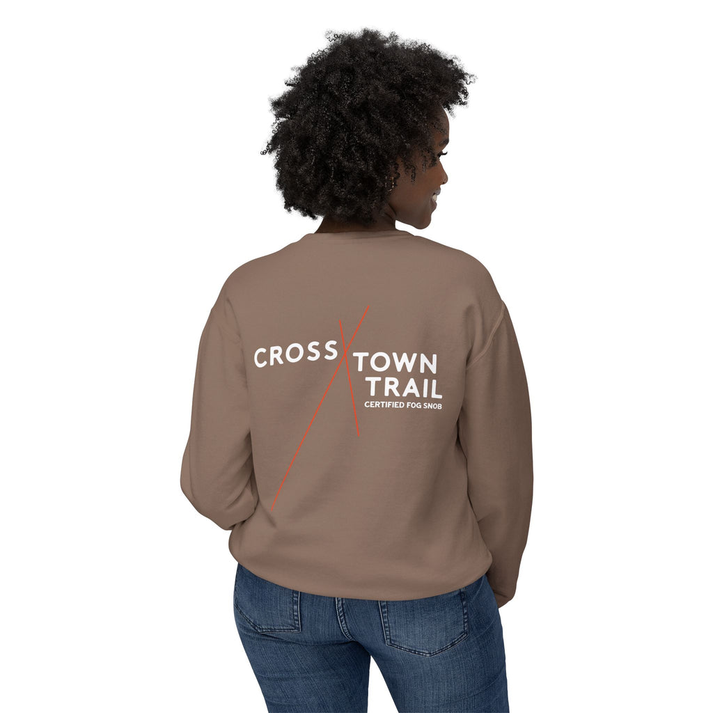 Certified Fog Snob | Adult Unisex Crewneck Sweatshirt | Crosstown Trail
